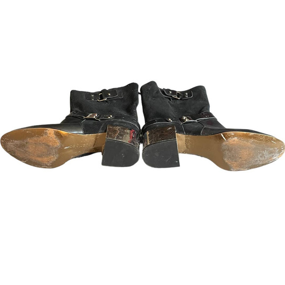 DANIBLACK  RAFAEL BOOT IN BLACK WITH MIRROR HEEL SZ 6.5 - Picture 7 of 9